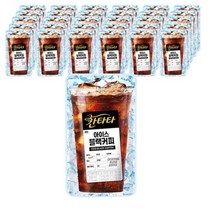 칸타타 아이스 파우치 블랙커피, 190ml, 16개