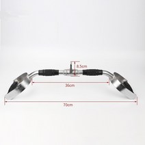 로잉 머신 헤비 듀티 솔리드 스틸 체육관 피트니스 로잉 스트레이트 바 풀리 케이블 머신, 4