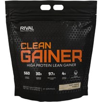 Rivalus Clean Gainer Soft Serve Vanilla 매스 게이너 10