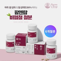 중년 노년 여성 남성 부모님 비헴철 철분 부족 증상 어지러움 어지러울때 도움 관리 에 좋은 먹는 비헴철 철분 건강 기능 영양제, 3BOX(6개월분)