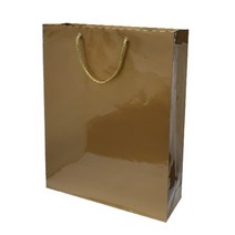 [대도지물] 쇼핑백(기성쇼핑백1호2호3호-금색)10p, 3호