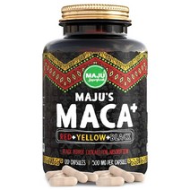 Maju Superfoods 마카플러스 1000mg 120캡슐, 120정, 1개