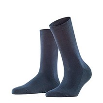 FALKE 여성용 Family W So 블루 (네이비 블루 6499), 6.5-9, Blue (Dark Navy 6379)