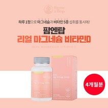 갱년기 중년 노년 남성 여성 마그네슘 부족 증상 개선 관리 에 좋은 마그네슘 비타민D 비타민B 건강 기능 복합 보조제 영양제, 1BOX(4개월분)