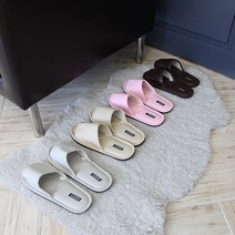 [홈미인] 프리미엄 레자 실내화 슬리퍼1+1
