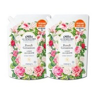 르샤트라 보타닉 로즈 제라늄 고농축섬유유연제 리필 1.5L, 2개