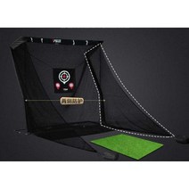 골프 네트망 골프연습세트 휴대용 스윙연습 그물망, (사이드네트)+표준패드(타겟천)