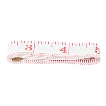 측량 Oauee-1.5m 신체 측정 눈금자 재봉 재단사 테이프 미니 소프트 플랫 cm 미터 바느질, 03 1.5m as show