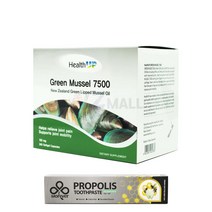 헬스업 초록입홍합 오일 7500 240 캡슐 (+치약사은품 증정), 1개