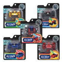키즈비타 변신 로봇 카 5종 세트 자동차 장난감, 변신 로봇카 5종 세트