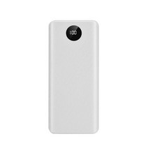 DIY QC 3.0 전원 은행 케이스 빠른 충전 3.0 외부 배터리 18650 빠른 충전기 상자 쉘 키트 액세서리, 하얀색
