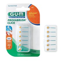 GUM 검 프록사브러쉬 치간칫솔 리필 422 6개입, 6개, 1개