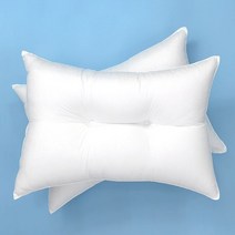 슬립투포 슬리피공공 경추 베개 50x70 2p 옆잠 오코텍스 지퍼, 화이트