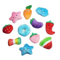 반려견 강아지 장난감 터그놀이 봉제 삑삑이 인형 11종 세트, 1팩