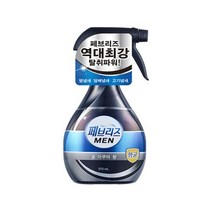 페브리즈 맨 데오드란트 파워 섬유탈취제 쿨아쿠아향 본품, 2개, 370ml