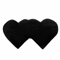 키밍 하트 거실 발매트 인테리어 카페트 러그 장모 H3230