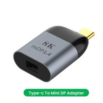 UHD 8K Type-C-HDMI 호환/VGA/DP/RJ45/Mini DP 비디오 컨버터 삼성 Huawei MacBook 용 4K 60Hz USB Type C 어댑터, [03] Type-C to Mini DP, 03 Type-C to mini DP