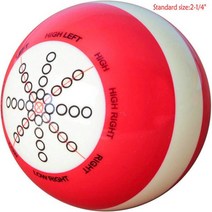 당구큐대 3쿠션 당구큐 가방세트당구 큐 공 연습 훈련 액세서리 교체 2-1/4 " /, 01 Mandun Ball 57.2mm