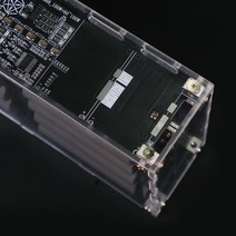 캠핑파워뱅크 16 셀 IP5389 양방향 업그레이드 아크릴 고용량 100w 용접 분리형 18650 배터리 케이스 빠른, 02 21700 100W