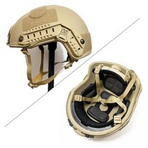 방탄 헬멧 방탄모 군인 전술 탄도 ACH 하이 컷 바디 아머 아라미드 코어 안전 NIJ IIIA MICH FAST Helmet, Fast Khaki