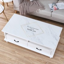 식탁보 투명 소프트유리 프린팅 방수 pvc학생책상 백색대리석 테이블매트 북유럽스타일의 티테이블보, T01-대리석-마름모, C19-100100cm정사각형