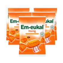 엠오이칼 목캔디 허니(천연꿀) 무설탕사탕 x 5팩, 허니(천연꿀) 캔디 x 5팩