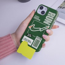 갤럭시S21 S21플러스 S21울트라 러닝레터링바코드 타이포스티커 하트 디자인 언더카드 하드 휴대폰 케이스