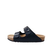 셀러허브(잡화) 남자 슬라이드 국내제작 코르크 흰색 슬리퍼