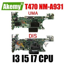 NM-A931 노트북 마더 보드 I3 I5 I7 6 세대 또는 7 세대 cpu 940MX gpu가있는 메인 보드, 940MX I7-7600U
