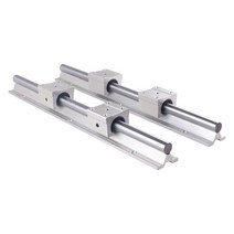 SBR20 선형 가이드 레일 세트 베어링 블록 CNC 라우터 부품 20mm 4 개 200-1500mm, 06 800mm