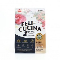 아스쿠 펠리쿠치나 습식사료 소고기 1.2kg+(샘플 3개) 애견 강아지 사료, 1.2kg, 1개
