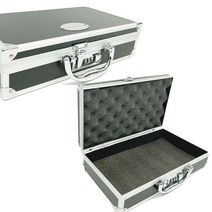 공구하드케이스 전동공구케이스 TOOL박스 공구통 정리함 특수가방 장비보관함 부품함 랜턴 무기 30CM 초경량 보안 넘버형 MINI 007 알루미늄 NBL케이스 공구가방 블랙