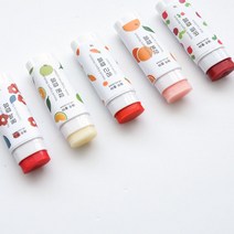 재주좋아 동백오일 립밤 입술보호제 무색 천연 립오일 5종 천연 립스틱, 동백(레드발색)