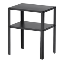 이케아 KNARREVIK 크나레비크 침대협탁 블랙 37x28cm, - KNARREVIK 크나레비크 침대협탁 블랙 37x