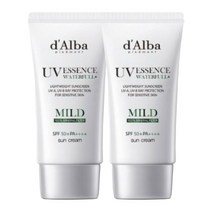 달바 워터풀 마일드 선크림 SPF50+ PA++++, 50ml, 50g, 2개