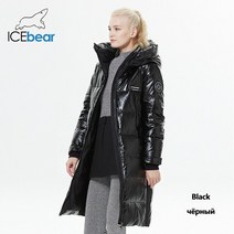 ICEbear-캐주얼 슬림 롱 브랜드 파카 여성용 신제품 길어진 패셔너블 따뜻한 겨울 2022