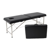 커버제작소 접이식 안마 미용 경락 속눈썹 반영구 휴대용 침대 베드, 베드(구멍없음)+진회색커버