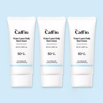 더 콜린 워터 러스트 데일리 선크림 3개, 50ml
