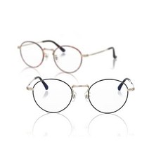 블루 라이트 차단 안경 PC 자외선 일본 메이커 제조 중국산 컴퓨터 멋내기용 세련 도수 없음 둥근 보스턴 멘즈 레이디스