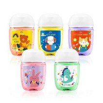 플루 의약외품 클린 겔 손소독제 과일향 30ml x 5종 + 휴대용 홀더 5p 세트, 3세트