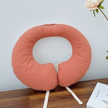 마롤로뜨 사계절 카시트 목베개 마카롱 컬러 유모차 아기 목쿠션, 코랄 - 마카롱목쿠션