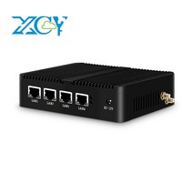 미니 pc 사무용 컴퓨터 데스크탑 초소형pc 가정용 인강용 xcy 방화벽 pfsense 인텔 셀러론 j1900 j1800 n2830 라우터 4 이더넷 포트 windows 10, 램 2g 32g ssd 와이파이, 셀러론 n2830