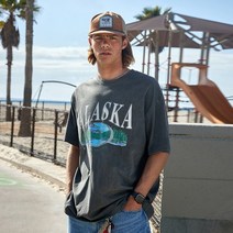 플루크 FLUKE 알레스카 피그먼트 반팔티 그레이 FST722