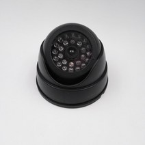 LED 깜빡이 모형 원형 경비카메라 도난방지 감시 방범 모조캠 보안 작업장 카페 빌라