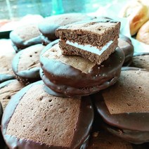 천년누리 전주초코파이 90g 수제 초코파이 전주특산물 특산품, 화이트