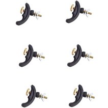 목공기계부품85Mm 보우 플레이트 키트 6 개 CNC 조각 기계 부품 T 슬롯 테이블용 플래 튼 고정 장치, 01 Bla도구