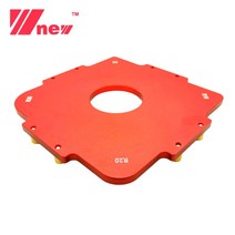 목공공구 업그레이드 된 목재 패널 반경 퀵 지그 알루미늄 합금 코너 템플릿 목공 라우터 테이블 비트 조각 기계 트리머