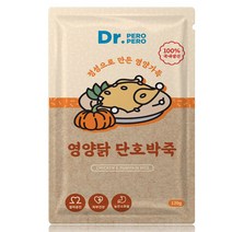 닥터 페로 영양닭 단호박죽 120g 강아지 간식 애견용 푸드