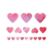 블랭코 스텐실도안909_하트 템플릿(A5)