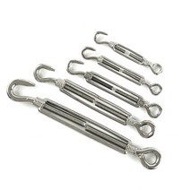 스텐 와이어 덤버클 고정 연결 크립 와이어 로프 스텐 턴버클, M6